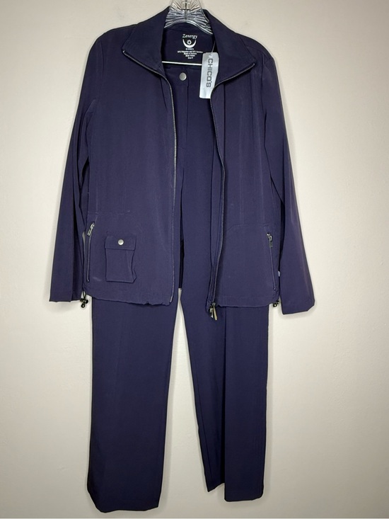 Chico's Pants - NWT Chico's Zenergy Neema Carlyle Grapevine Jacket & Pants Set Small/Medium